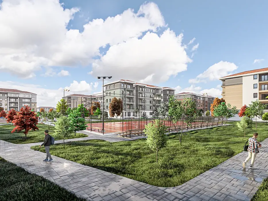 Malatya İli Yeşilyurt İlçesi İkizce Mahallesi 3. Bölge 14. Etap 798 Adet Konut ve 48 Adet Dükkan İnşaatları ile Altyapı ve Çevre Düzenlemesi İşi (1)